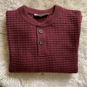 everlane belgian waffle henley! sold out on site.